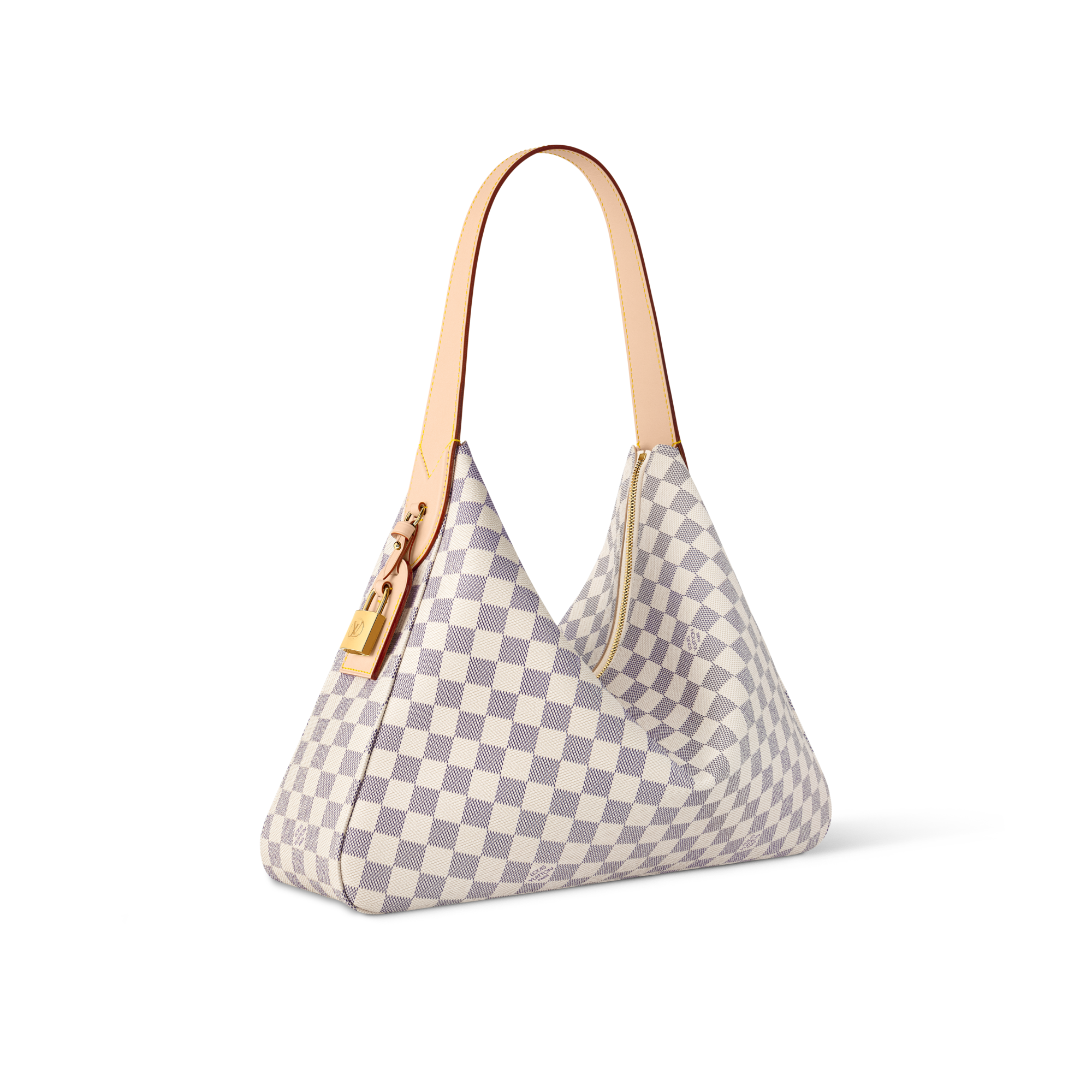 Slouchy MM Damier Azur Canvas - Women Bags | LOUIS VUITTON